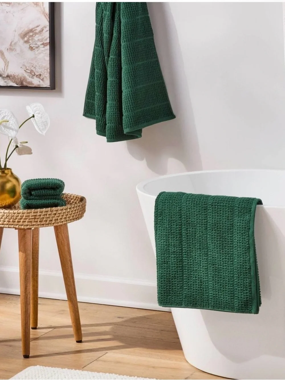 Threshold Performance Bath & Hand Towel Set